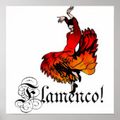 Flamenco Dancer Poster (Voorkant)
