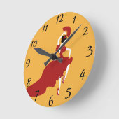 Flamenco Dancer Ronde Klok (Hoek)