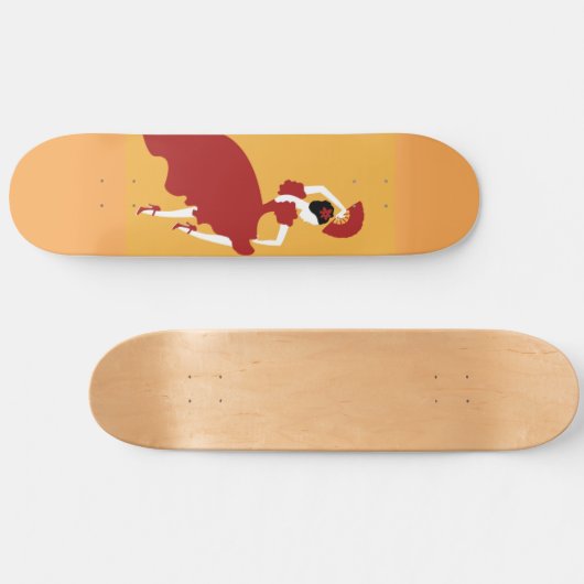 Flamenco Dancer Skateboard (Horizontaal)