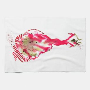 Flamenco Dancer T-Towel Theedoek