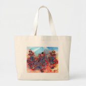 FLAMENCO DANCERS-2 GROTE TOTE BAG (Voorkant)