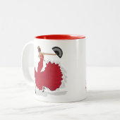 Flamenco Dancers Coffee Mok (Voorkant links)