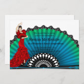 Flamenco dans kaart (Voorkant / Achterkant)