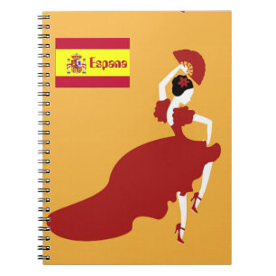 Flamenco Danser Notitieboek