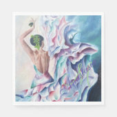 FLAMENCO DANSFEEST MONOGRAM SERVET (Voorkant)