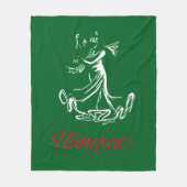 Flamenco Fleece Deken (Voorkant)