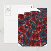 Flamenco-jurk Briefkaart (Voorkant / Achterkant)