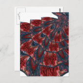 Flamenco-jurk Briefkaart (Voorkant / Achterkant)