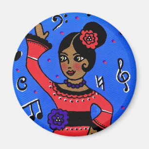 Flamenco Magnet Magneet