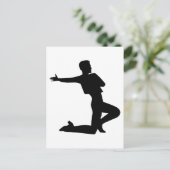 Flamenco-man Briefkaart (Staand voorkant)