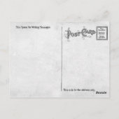  Flamenco-paar met kastanjes Briefkaart (Achterkant)