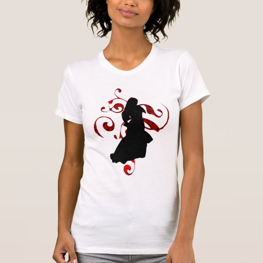 Flamenco Silhouette T-shirt (Voorkant)