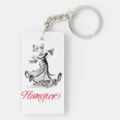 Flamenco Sleutelhanger (achterkant)