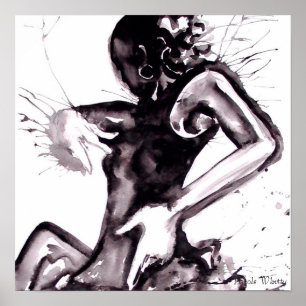 Flamenco Splash Canvas - Gepersonaliseerd Poster