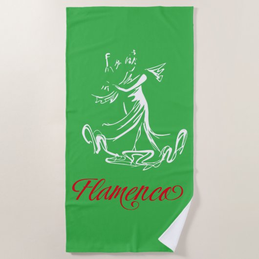 Flamenco Strandlaken (Voorkant)