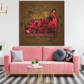 Flamenco - Toile Enveloppée (Insitu(Salon))