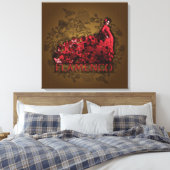 Flamenco - Toile Enveloppée (Insitu(Chambre))