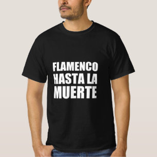 Flamenco tot de dood t-shirt