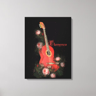FLAMENCO - Verpakt Canvas Afdruk