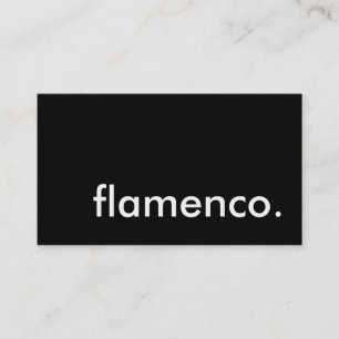 flamenco visitekaartje