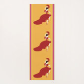 Flamenco Yoga Mat (Achterkant)