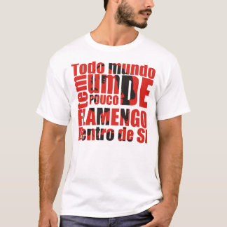 Flamengo dentro de si t-shirt