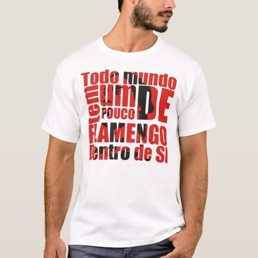 Flamengo dentro de si t-shirt (Voorkant)