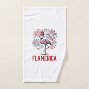 Flamerica Flamant Patriotique Vintage Conception d