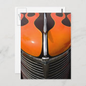 Flames Briefkaart (Voorkant / Achterkant)