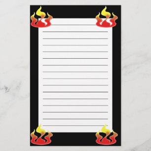 Flames Briefpapier