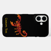 Flames Coque Scorpion-Mate coque iphone (Verso (horizontal))