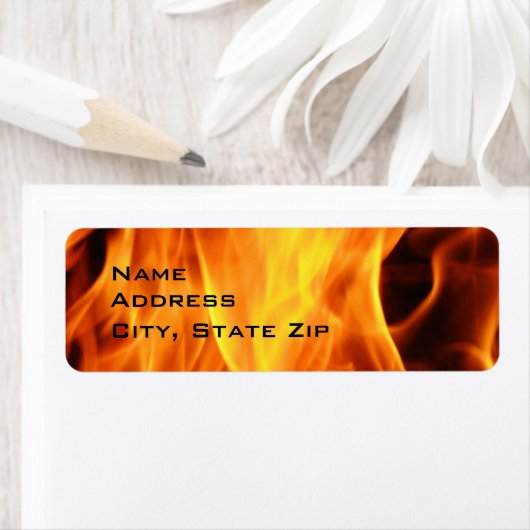 Flames Etiket (Insitu)