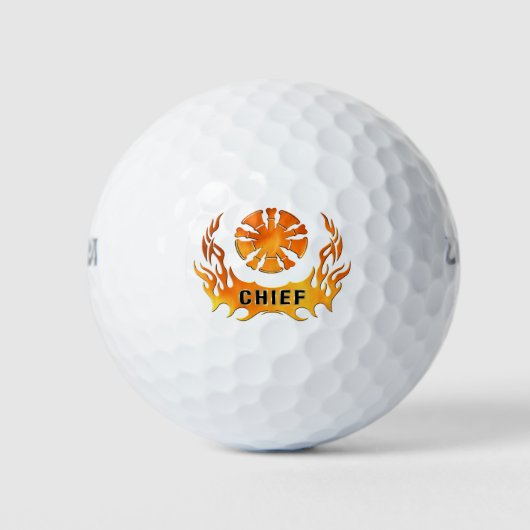 Flames Golfballen (Voorkant)