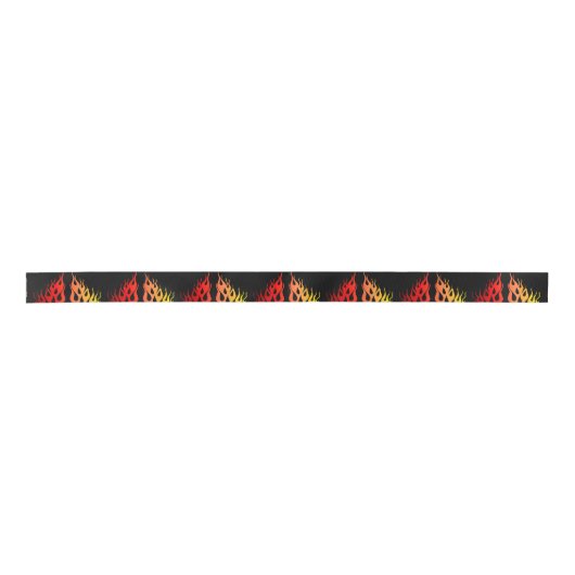 Flames Graphic Ribbon Lint (Voorkant)