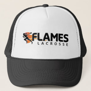 Flames Lacrosse Trucker Trucker Pet