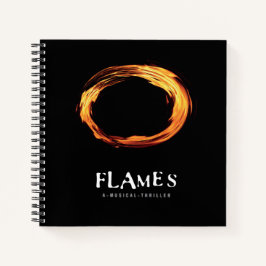 FLAMES-laptop Notitieboek