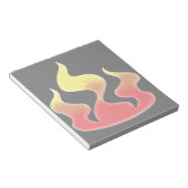 Flames Notitieblok (Schuin)