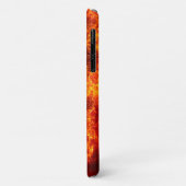 Flames Red Oranje Lion Face Case-Mate iPhone Case (Achterkant/links)