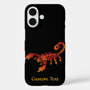 Flames Scorpion Hoesje-Mate iPhone Case