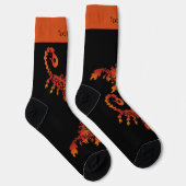 Flames Scorpion Socks Sokken (Rechts)