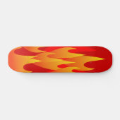 Flames Skateboard (Horizontaal)