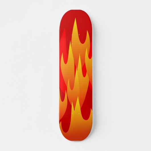 Flames Skateboard (Voorkant)