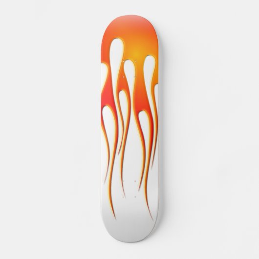 Flames Skateboard (Voorkant)