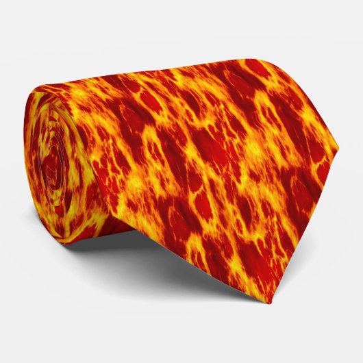 Flames Stropdas (Opgerold)