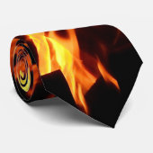 Flames Stropdas (Opgerold)