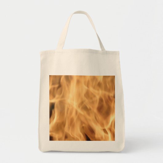 Flames Tote Bag (Voorkant)