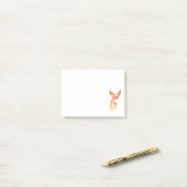 Flames van Phoenix Post-it® Notes (Op bureau)