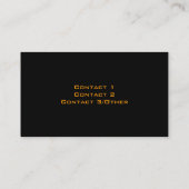 Flames Visitekaartje (Achterkant)