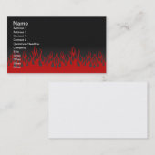 Flames-Visitekaartje Visitekaartje (Voorkant / Achterkant)