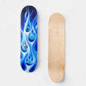 Flamin Eyeball Schaats Deck Skateboard (Voorkant)